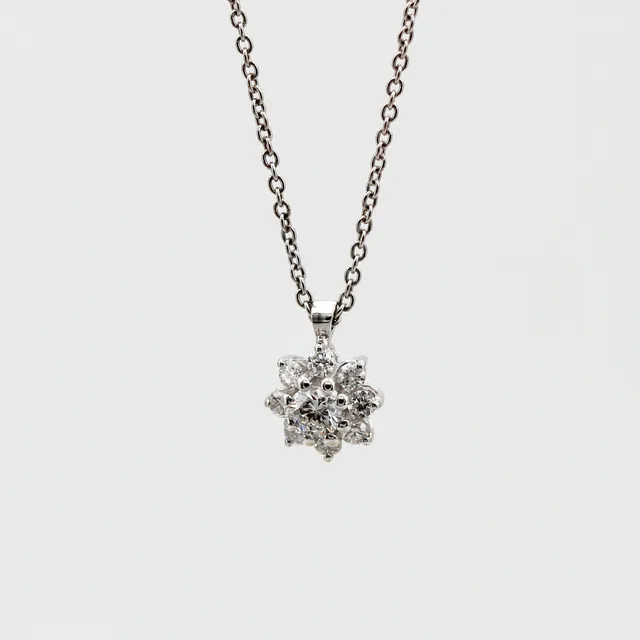 Anna Gioielli Gioielli Classici Daisy Collana oro diamanti 41,5 cm