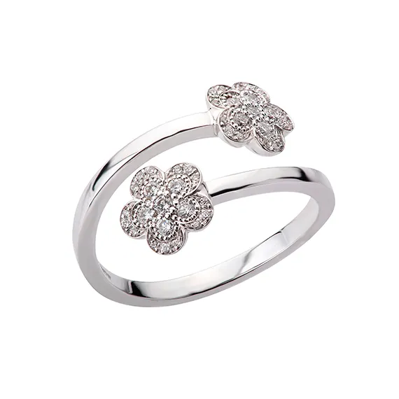 Polello Fiori Anello Fiore da Donna