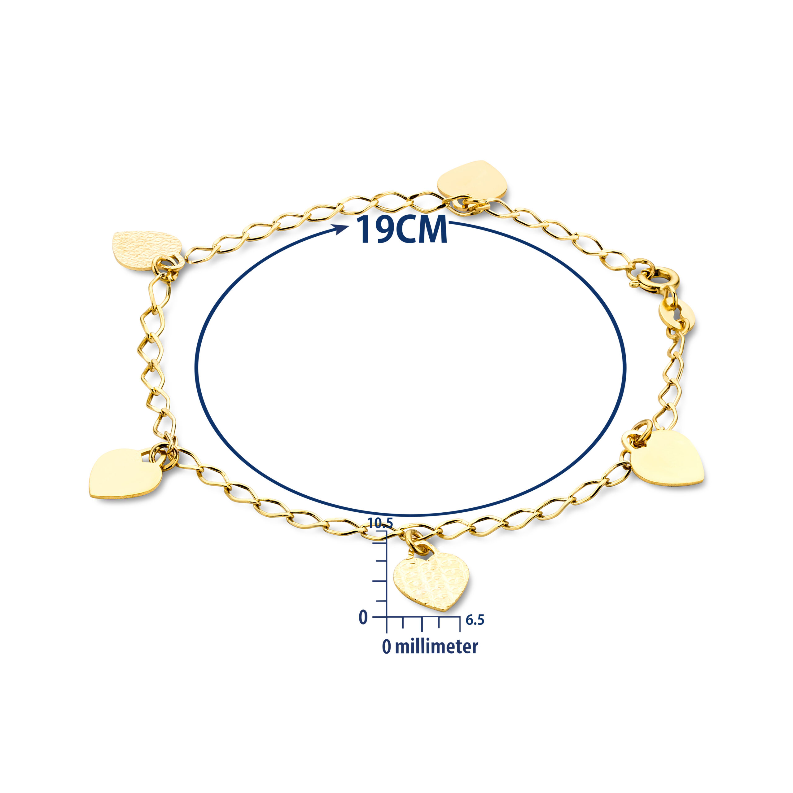 MIORE Bracciale Oro Giallo 375