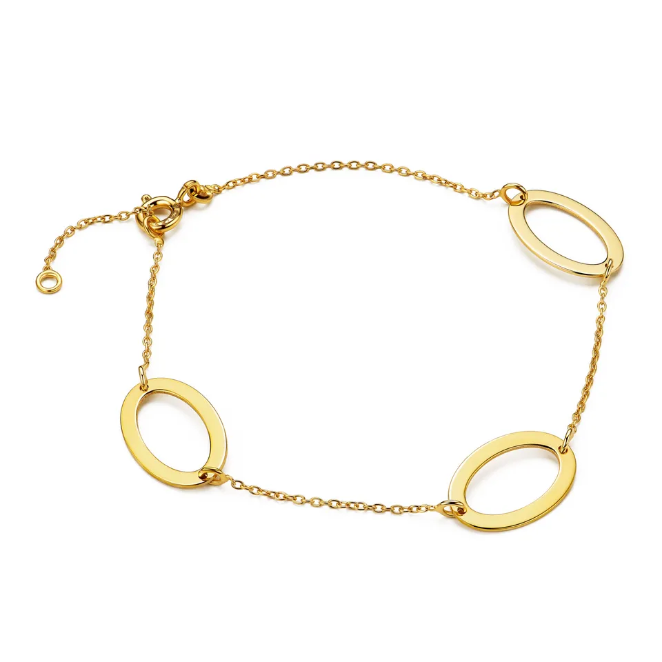 Miore Bracelet Bracciale Oro Giallo 9Kt 375