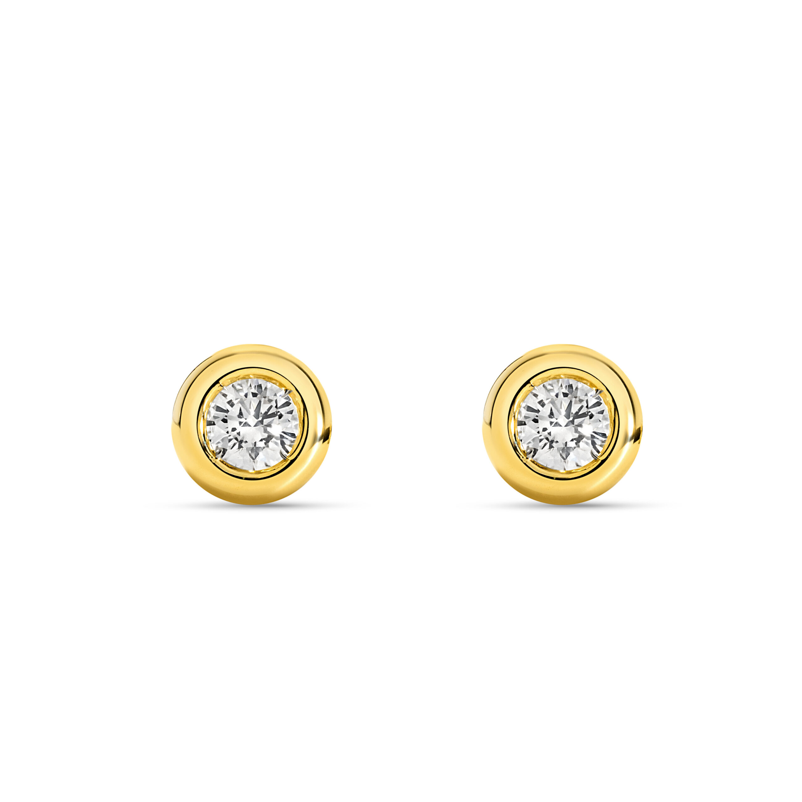 Miore Orecchini Oro Giallo 14Kt 585 Donna