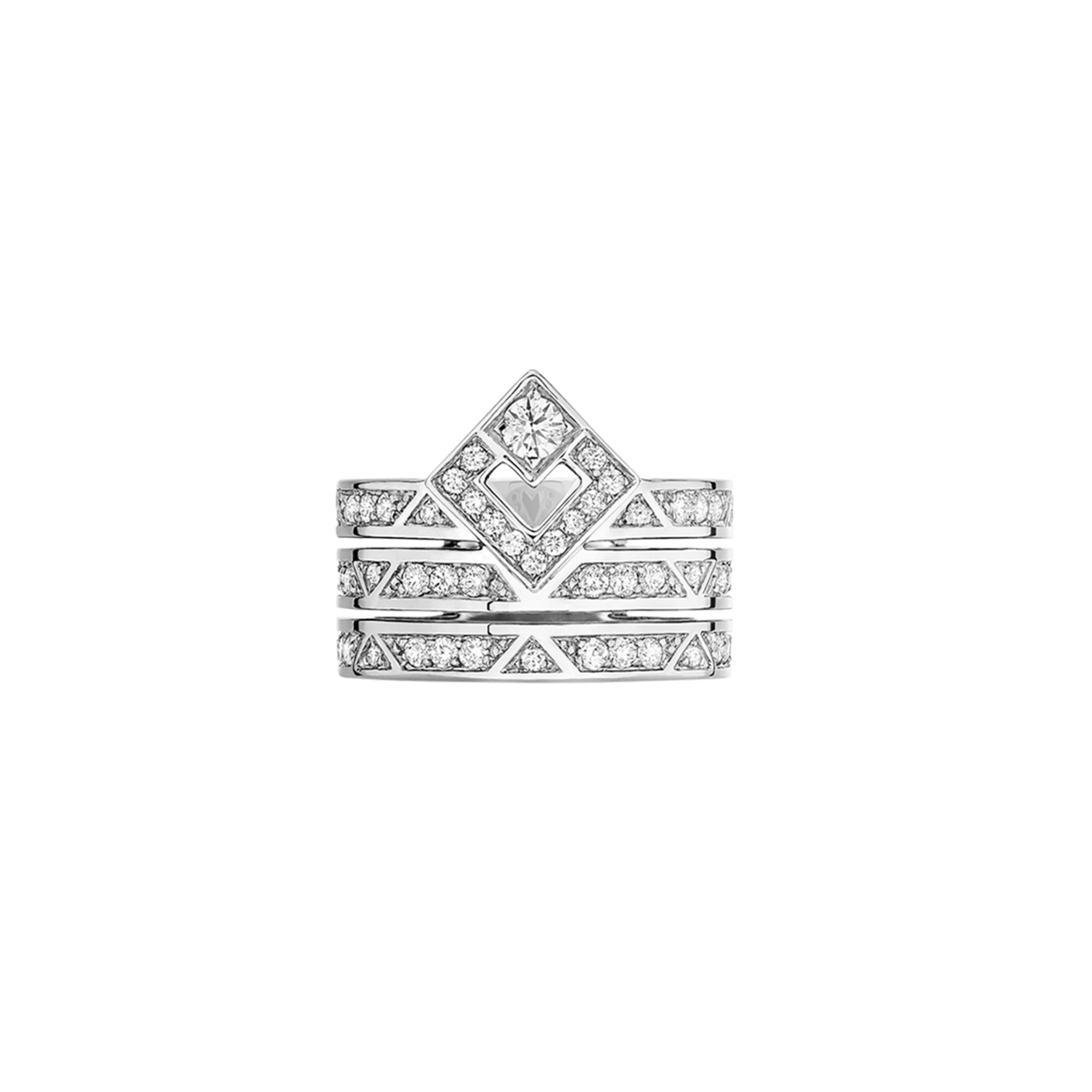 Korloff Éclat JL-JER06-WG/D anello oro bianco diamanti