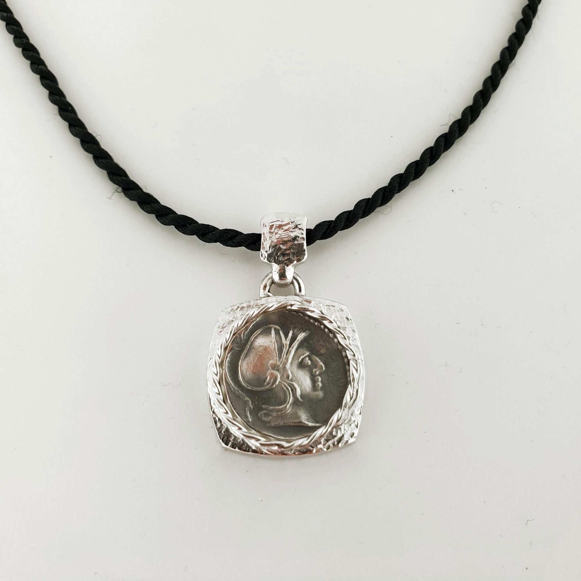 Anna Gioielli Monete Romane pendente argento moneta antica