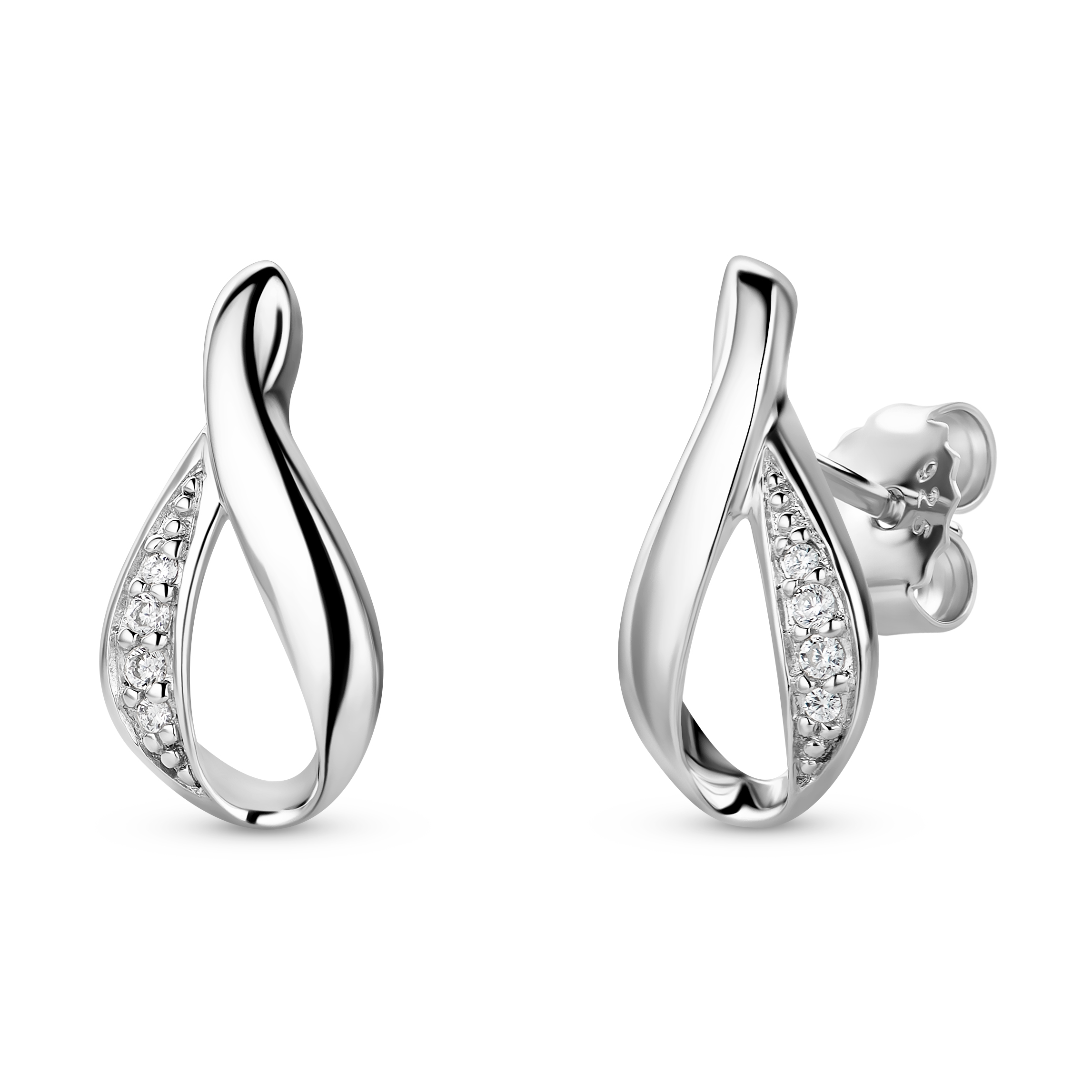 Miore Earrings orecchini argento 925 zirconia