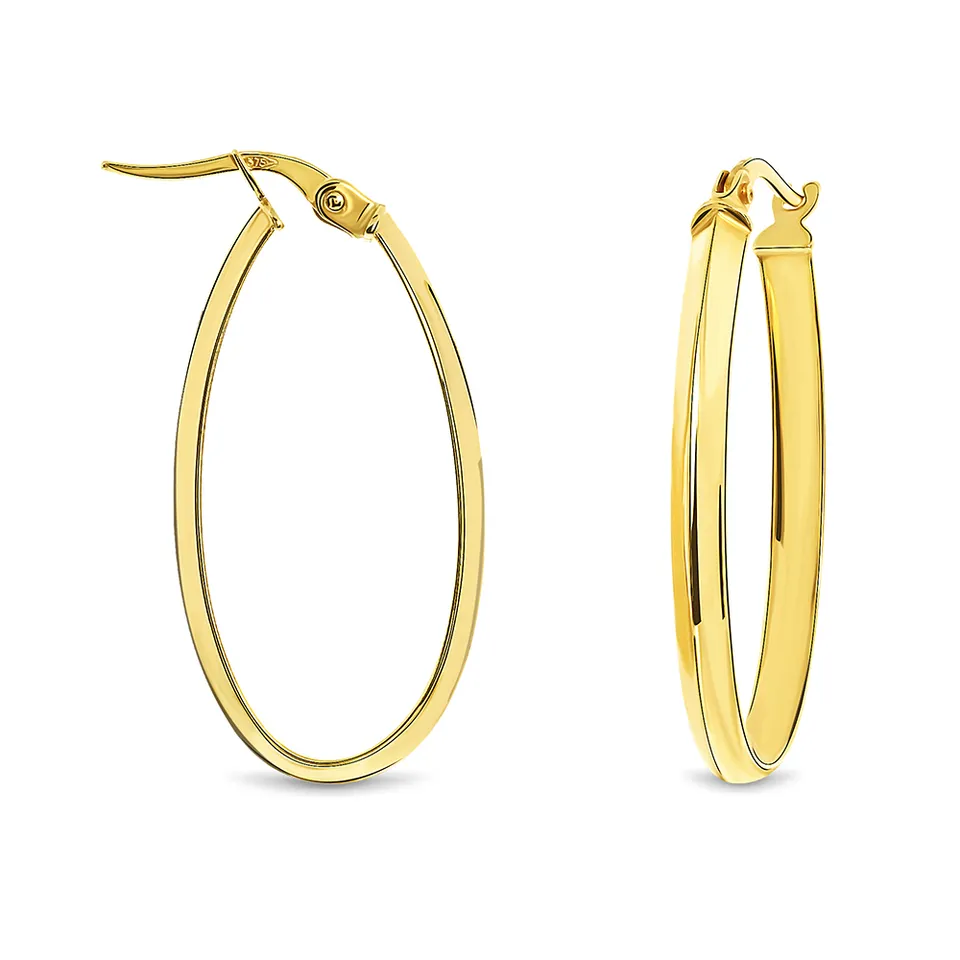 Miore Earrings Orecchini Oro Giallo 9Kt 375