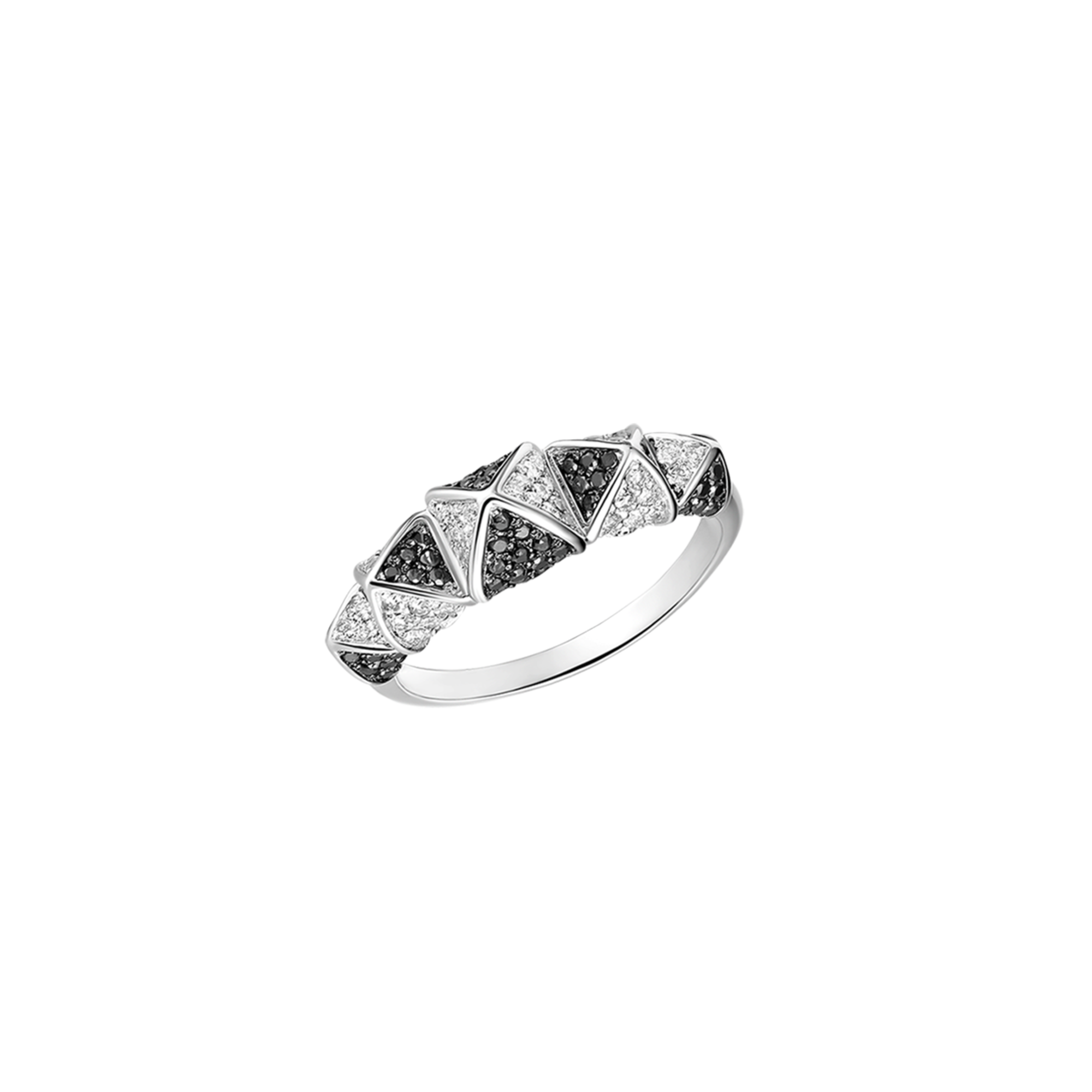 Korloff Korlove JL-JKVR02 anello oro bianco 5 cuori diamanti