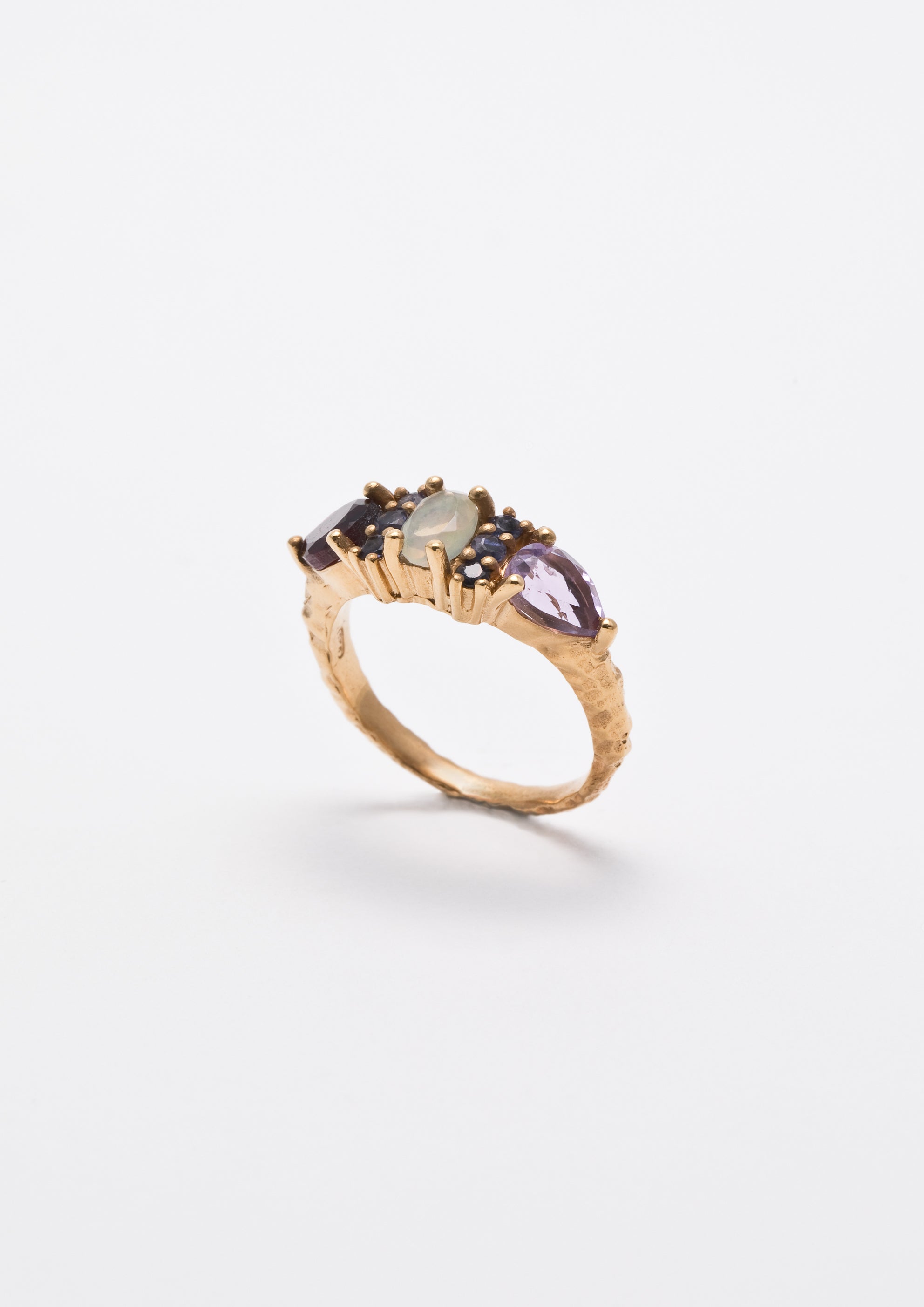 Voodoo Jewels Bold Shapes Amita anello argento opale M