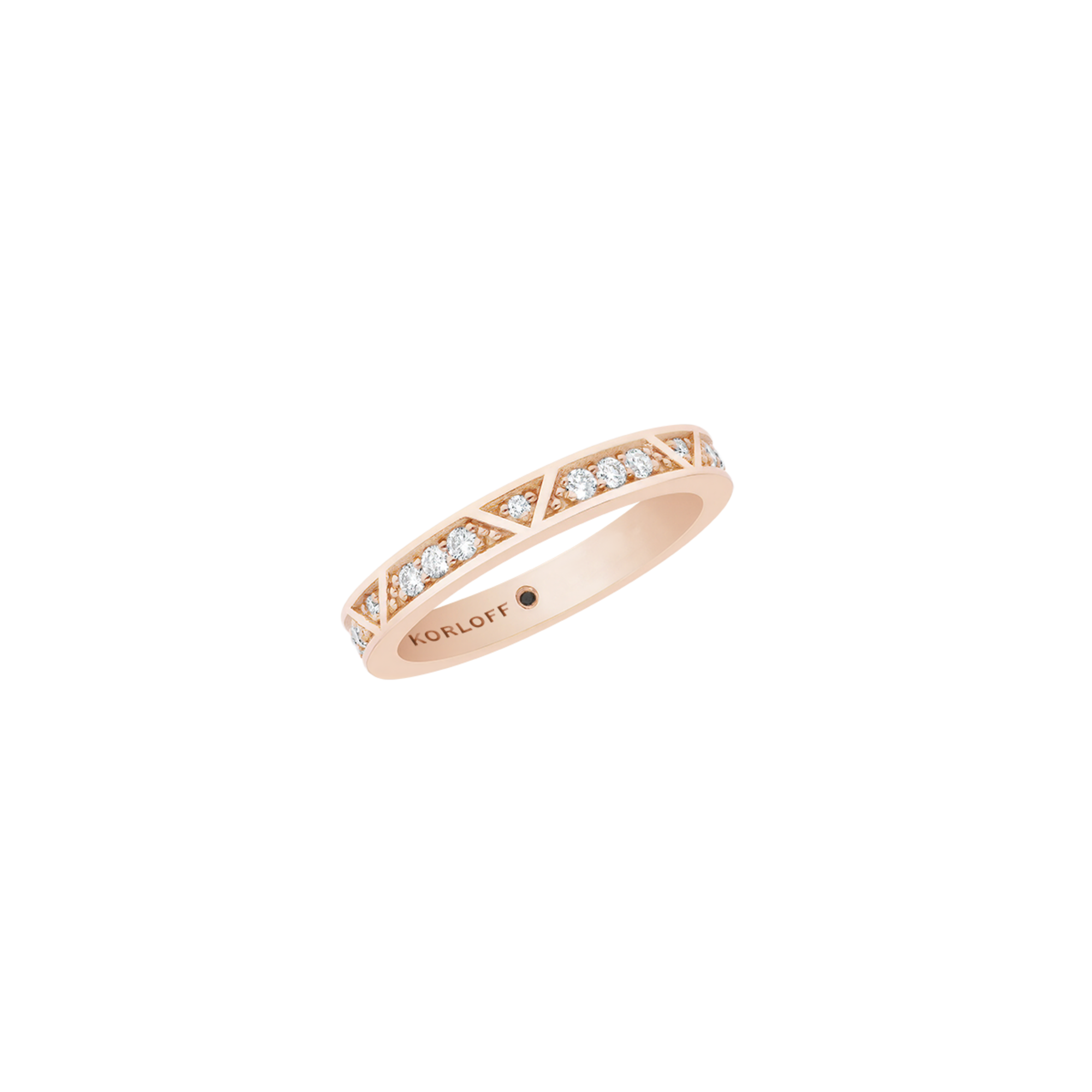 Korloff Eclat JL-JER07-PG/D alliance oro rosa 1 rango diamanti