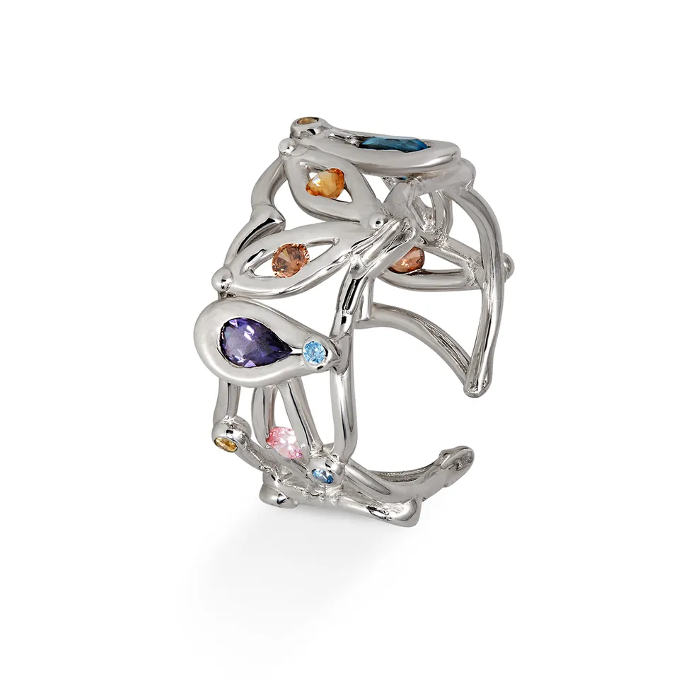 Giulia Iosco Aurora Borealis Band anello donna
