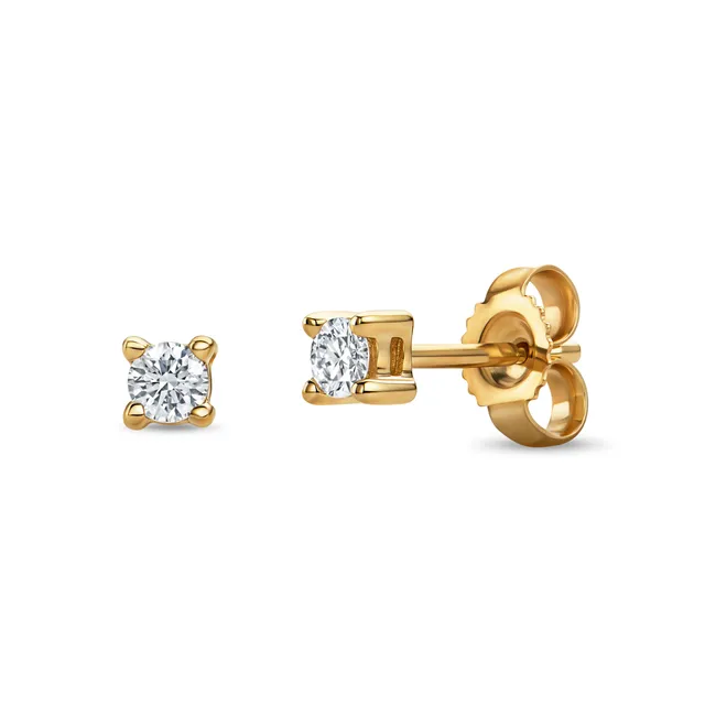 Miore orecchini oro giallo 14Kt 585