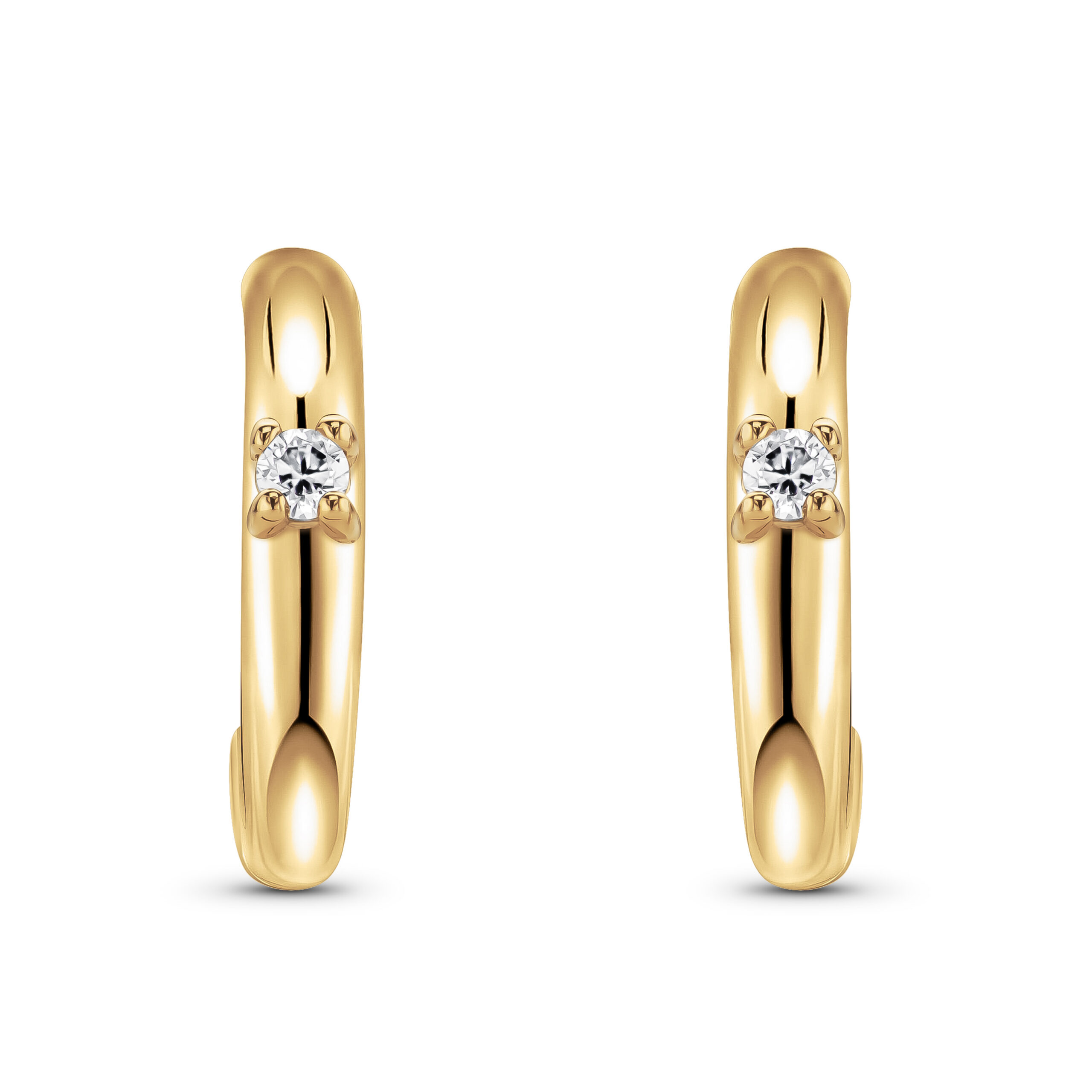 Miore Earrings orecchini argento 925 zirconia placcati oro