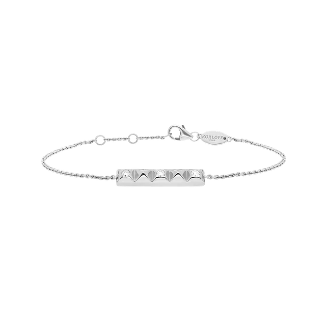 Korloff Korlove JKVB03 bracciale oro bianco diamanti
