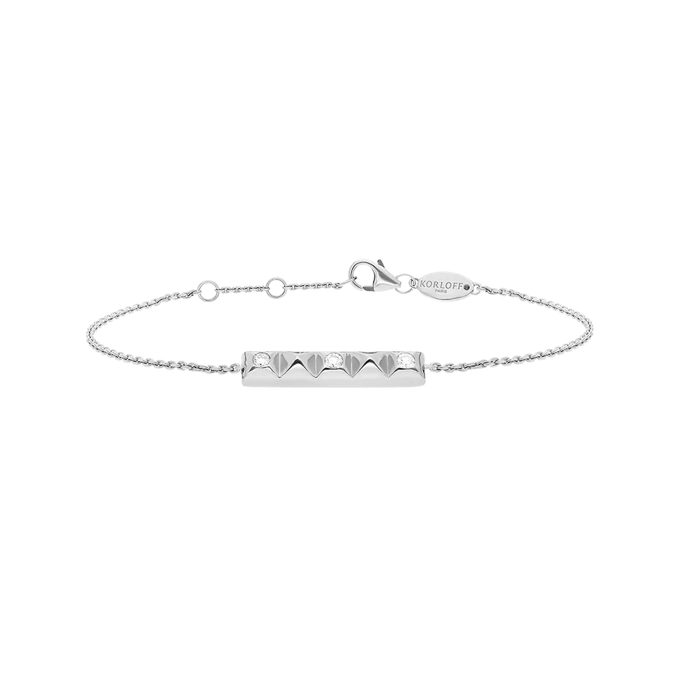 Korloff Korlove JKVB03 bracciale oro bianco diamanti