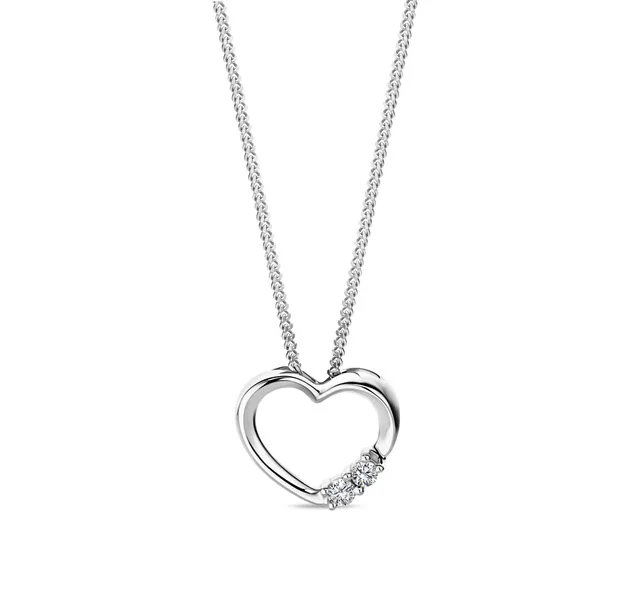 Miore Collana Oro Bianco 14 Kt 585