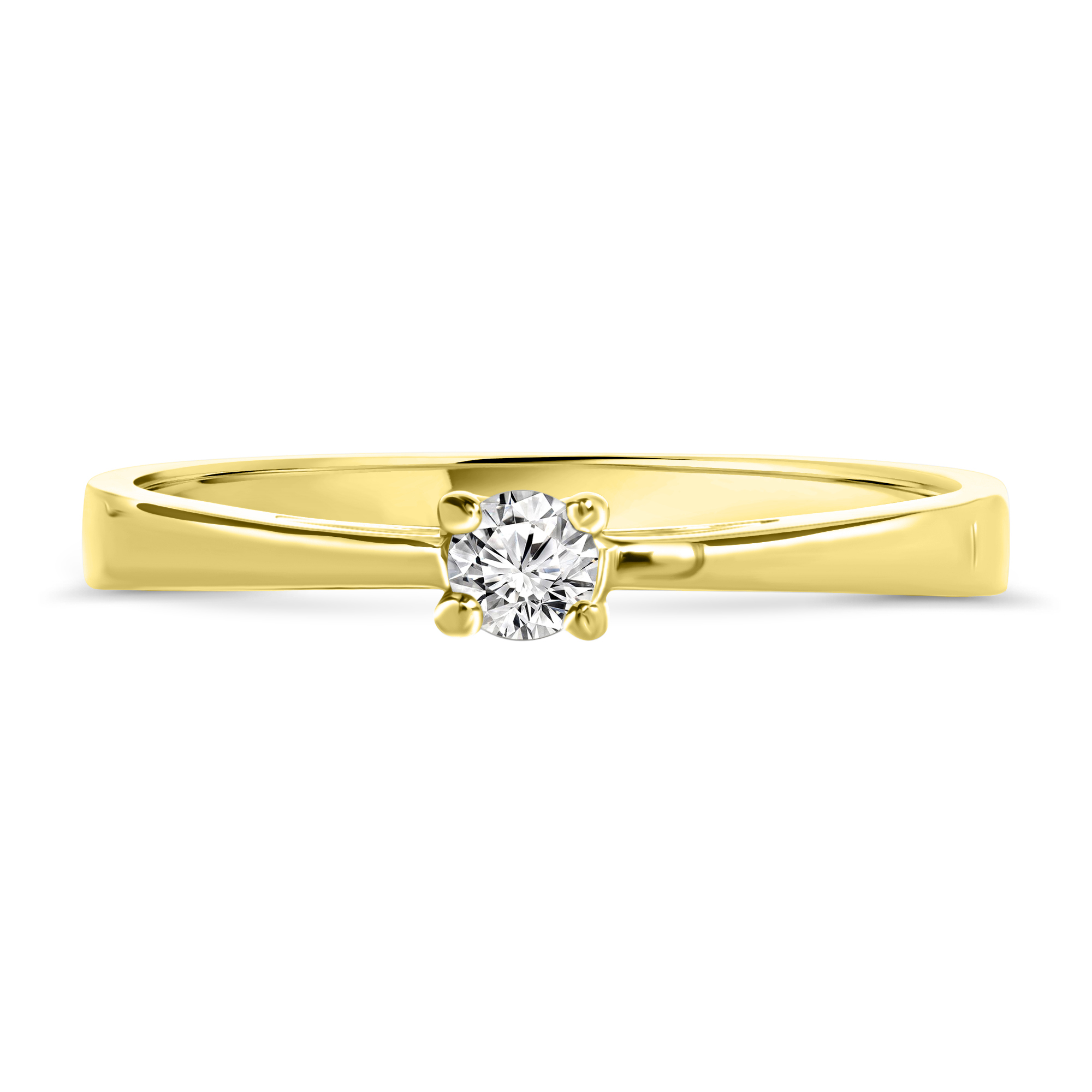Miore Anello Oro Giallo 14Kt 585