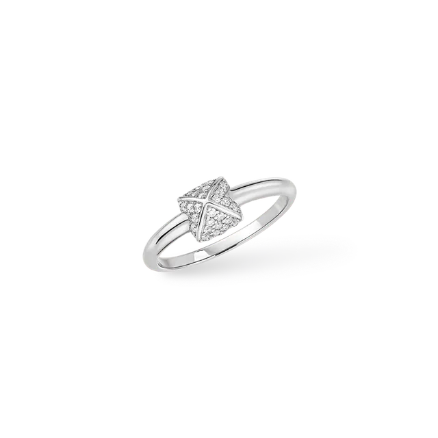 Korloff Korlove JKVR01 anello cuore oro bianco diamanti