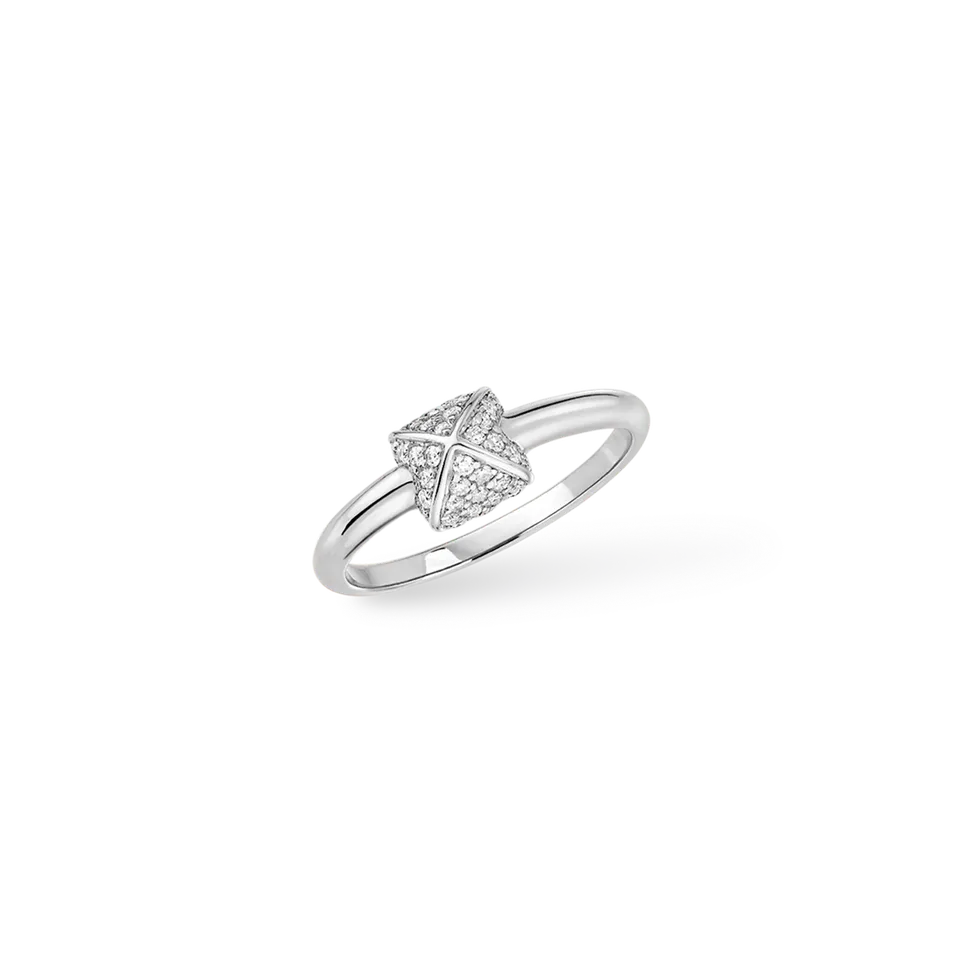 Korloff Korlove JKVR01 anello cuore oro bianco diamanti