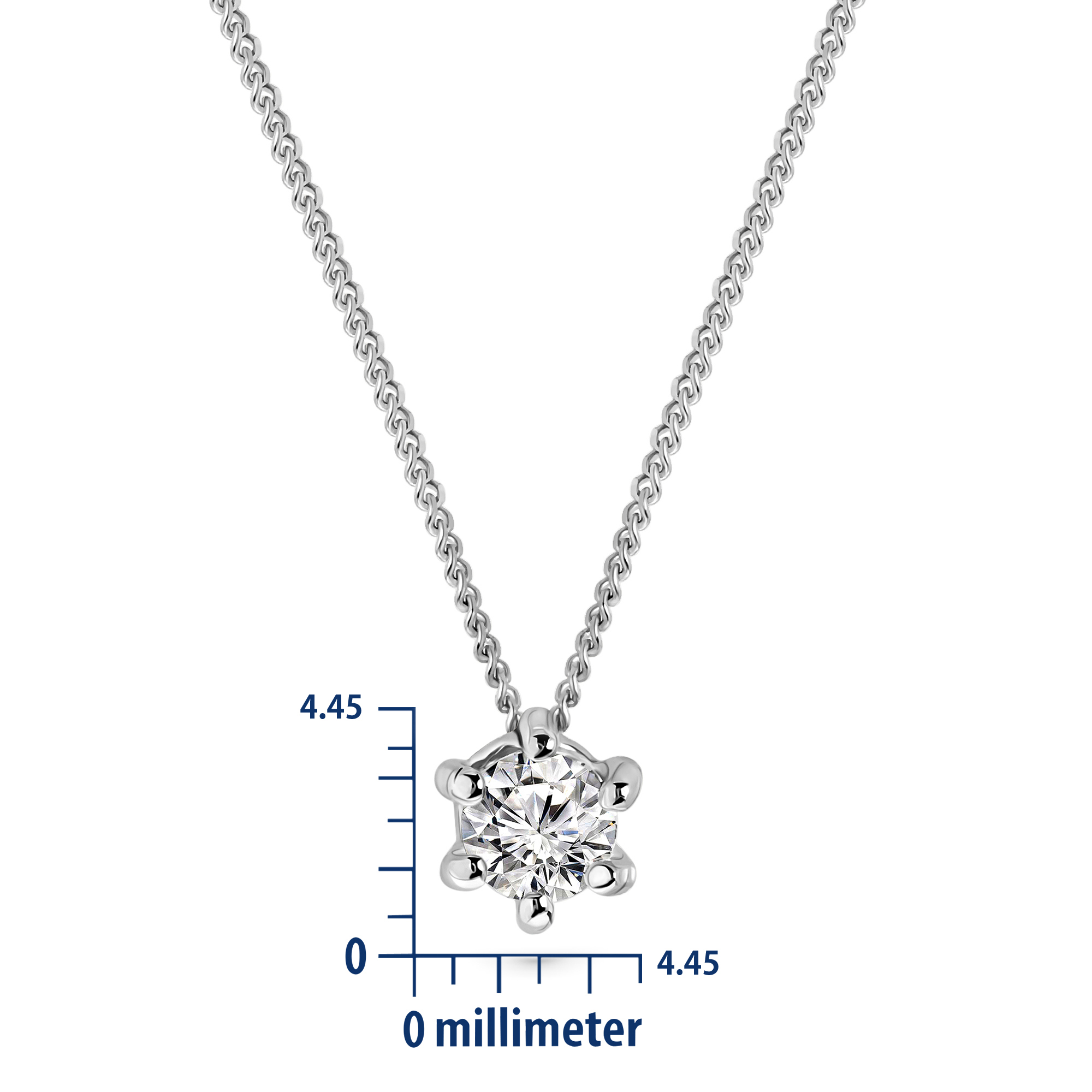 Miore Collana oro bianco 18 kt 750