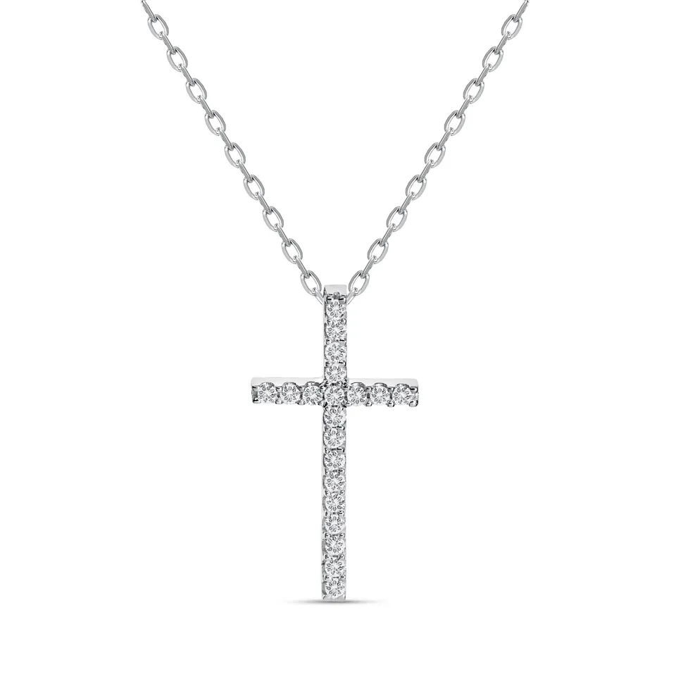 Miore Necklace Collana Oro Bianco 9KT 375