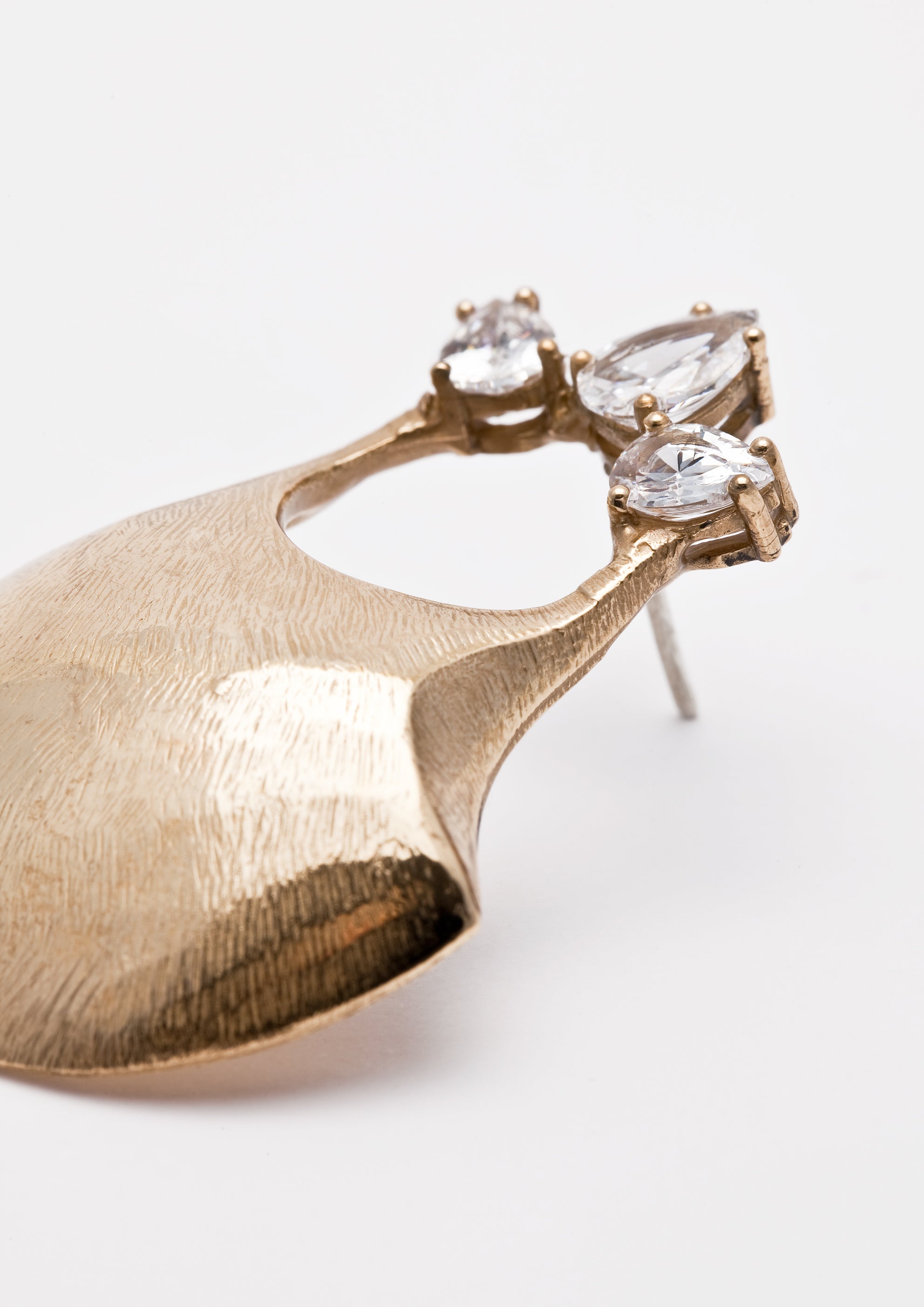 Voodoo Jewels Bold Shapes Atunis orecchini bronzo pietre