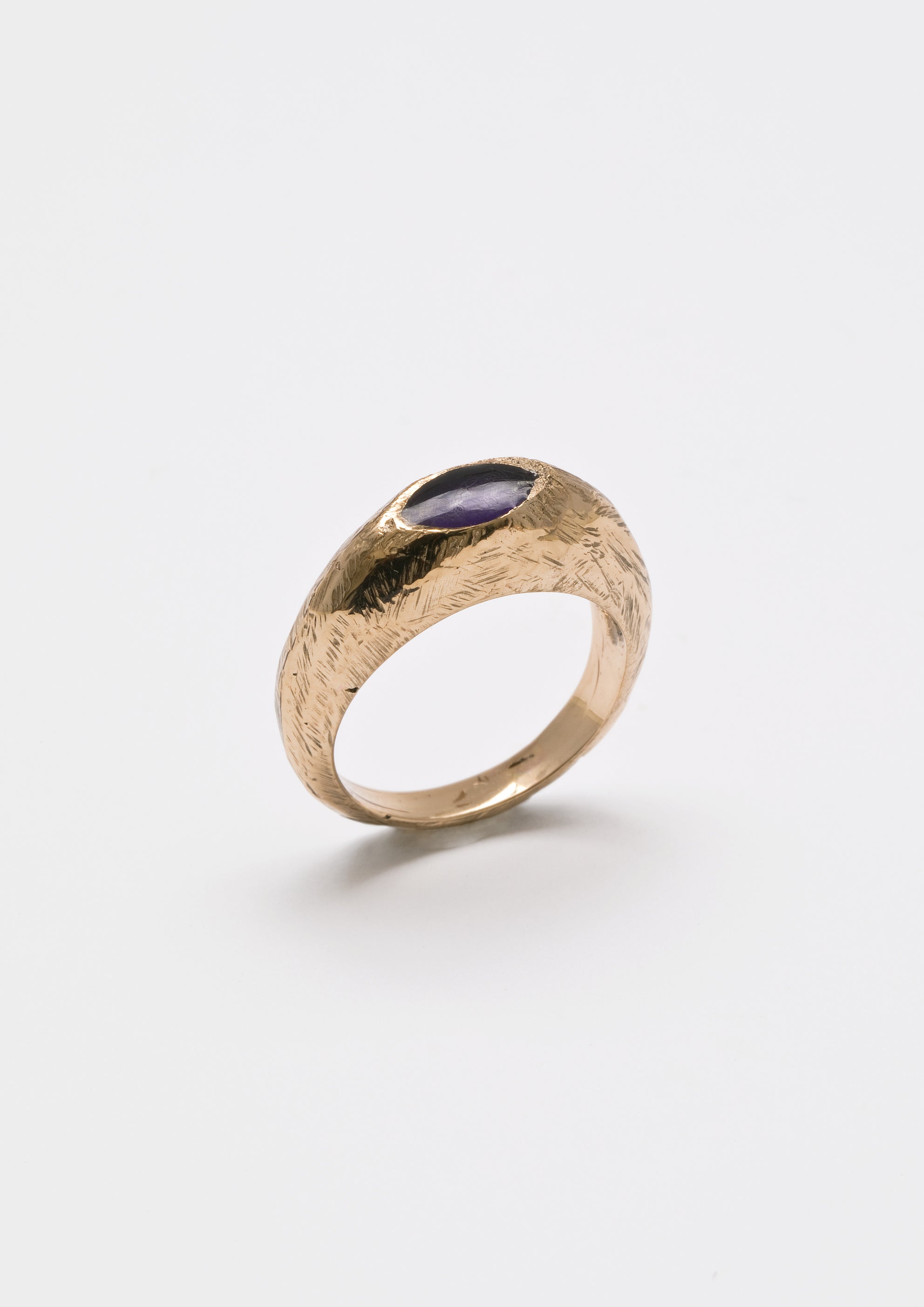Voodoo Jewels Bold Shapes Tunle anello bronzo glitter oro
