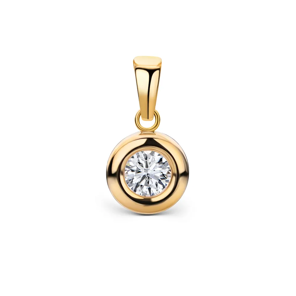 Miore Pendant ciondolo oro giallo 9kt classico