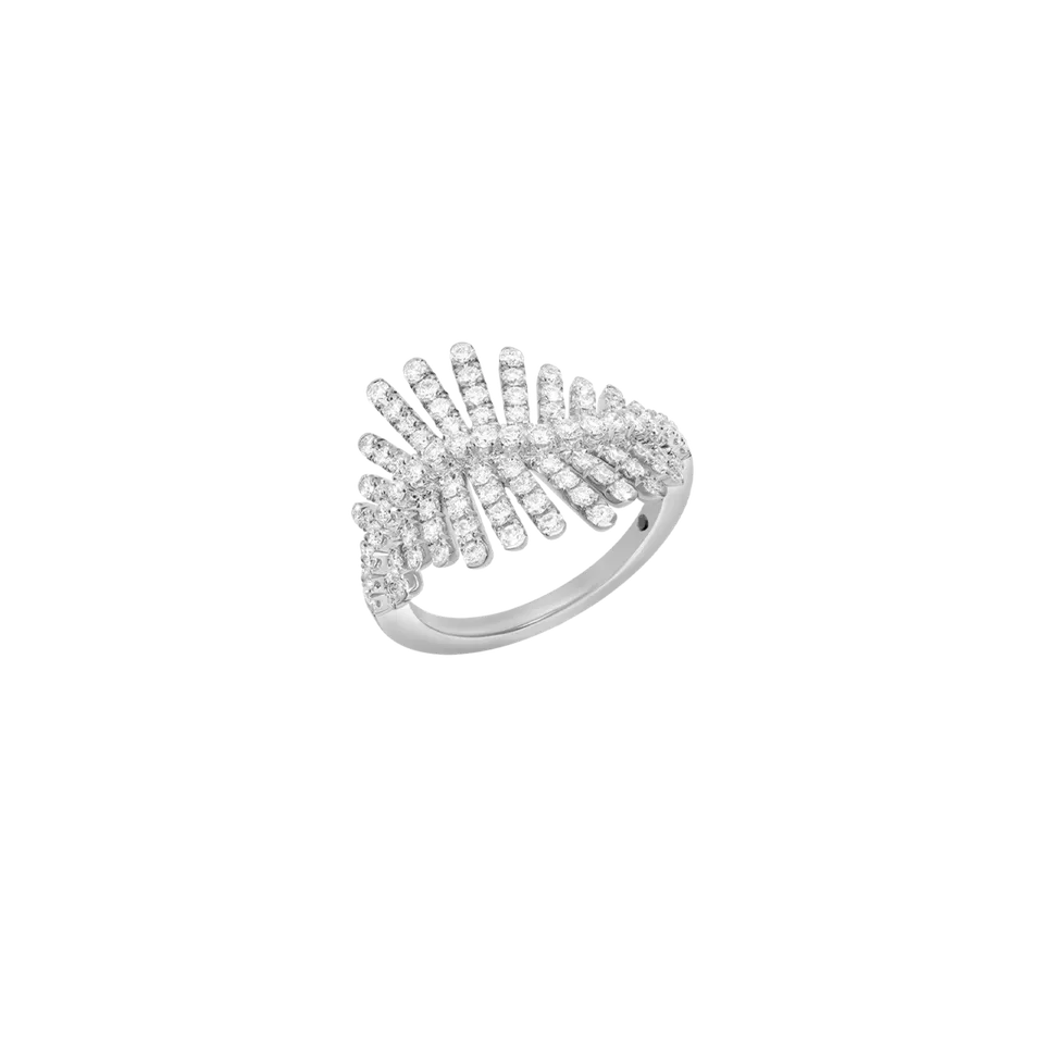 Korloff Divine Fougue JDFR06 anello oro bianco diamanti mis. 52