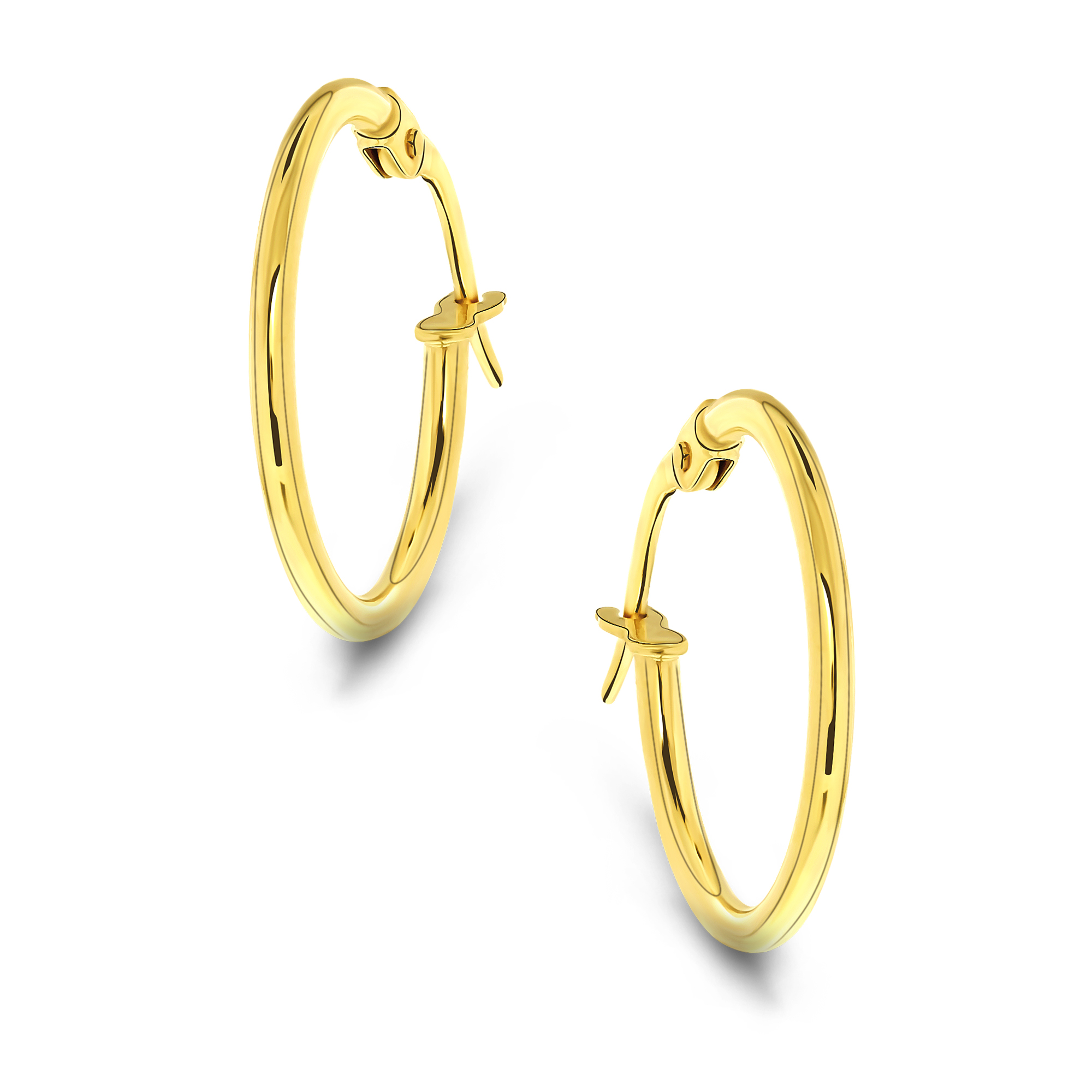 MIORE Orecchini oro giallo 14kt 585