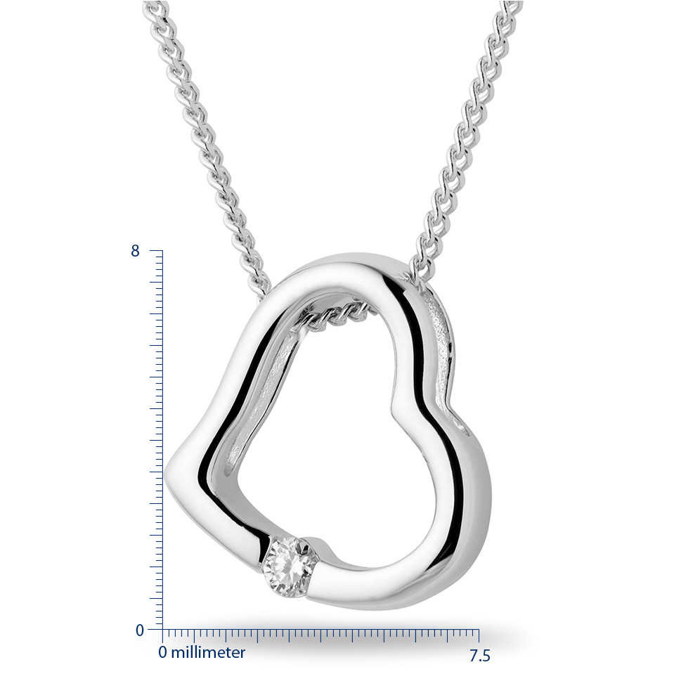 Miore Necklace collana oro bianco 18Kt 750