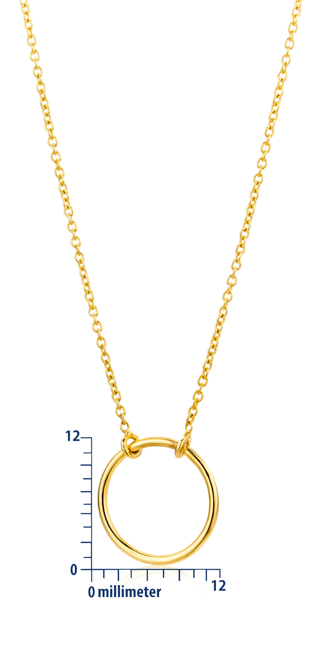 Miore Collana Oro Giallo 9Kt 375 Classica