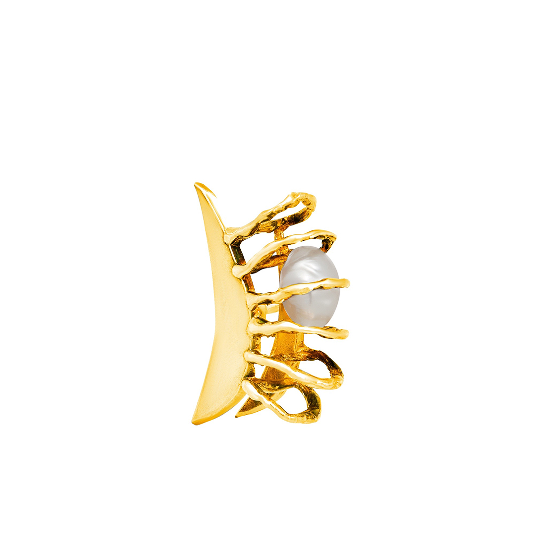 Giulia Iosco Cage Earring Stud orecchini lobo da donna