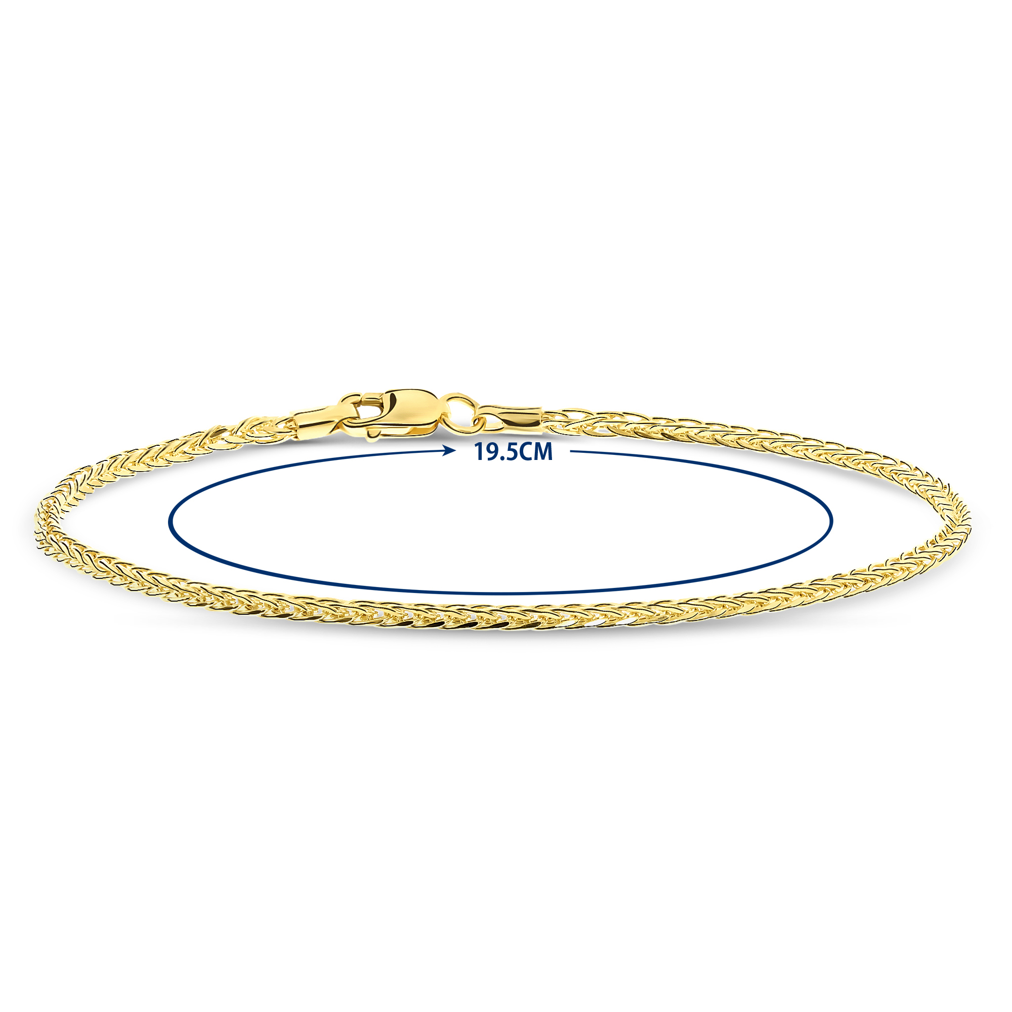 Miore Bracelet 14KT 585 Bracciale oro giallo