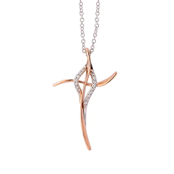 Polello Gioielleria 2025 Collana Croce oro 18 kt