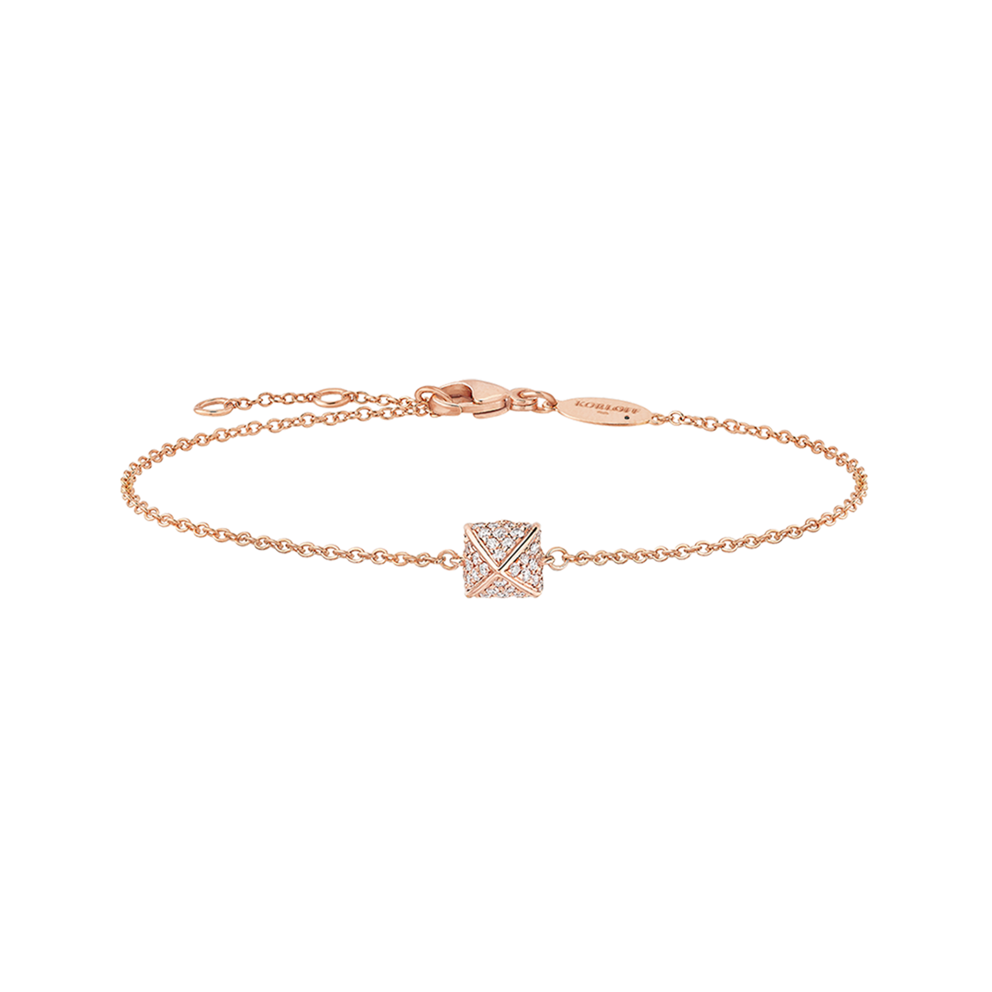 Korloff Korlove JKVB01 bracciale oro rosa diamanti