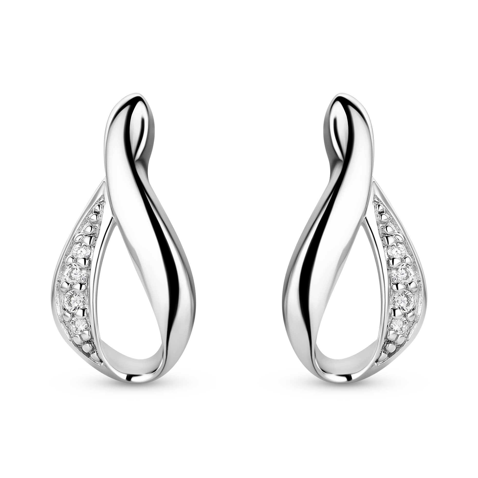 Miore Earrings orecchini argento 925 zirconia