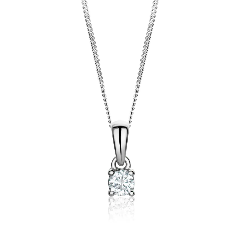 Miore Necklace Collana in Oro Bianco 14kt
