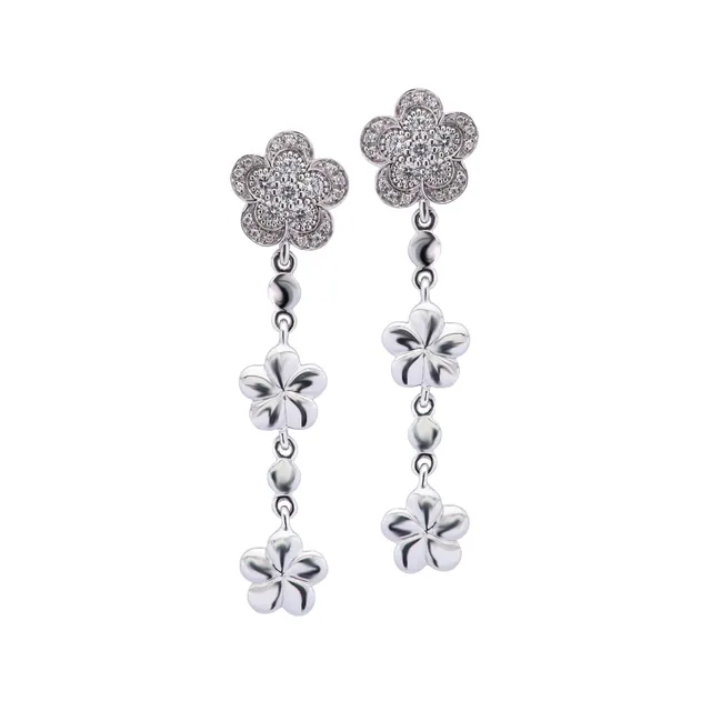 Polello Fiori Orecchini Fiore da Donna