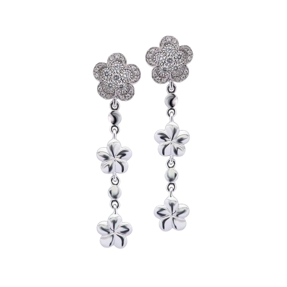 Polello Fiori Orecchini Fiore da Donna