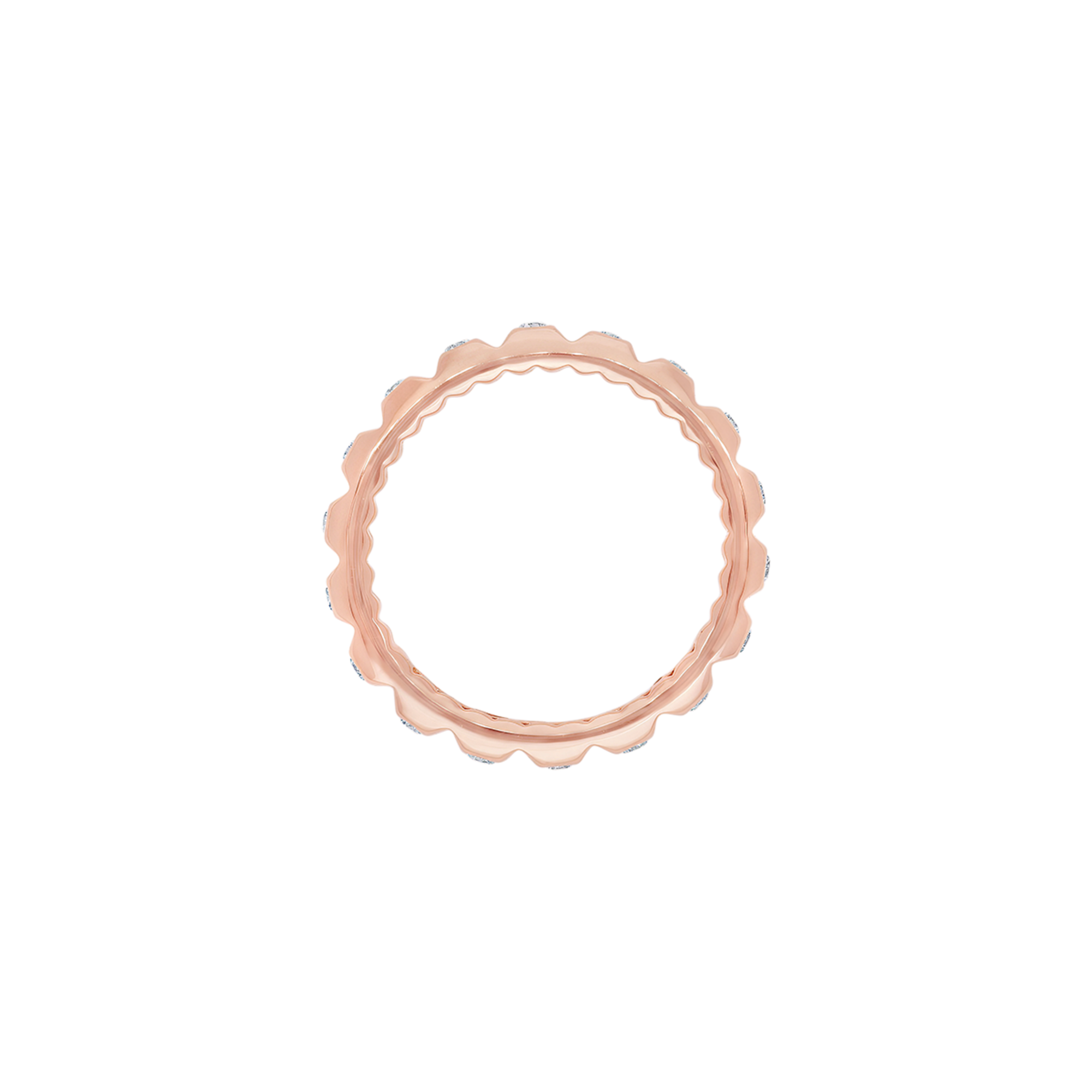 Korloff Korlove JKVR03 anello cuore oro rosa diamanti