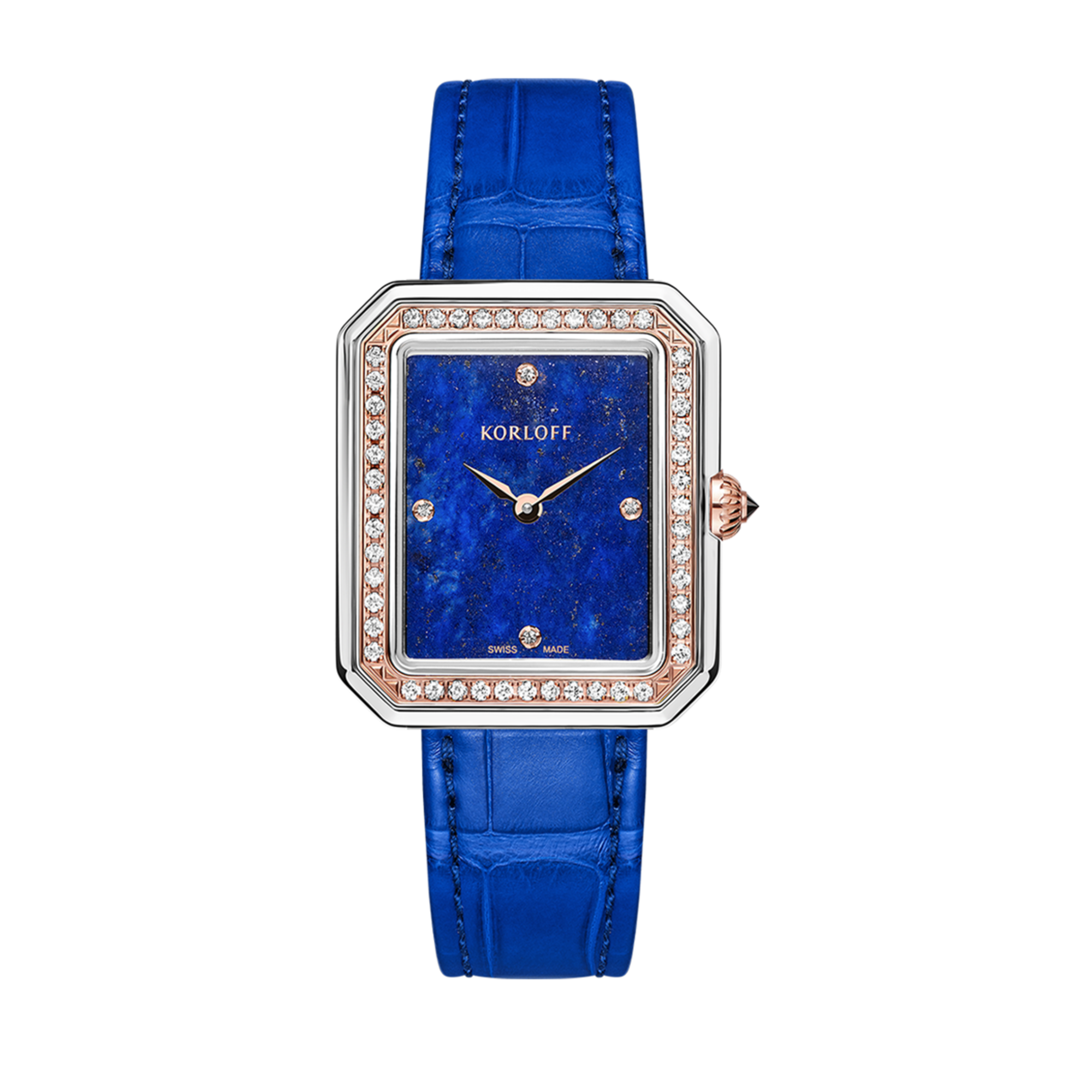 Korloff Iconik JL-04WA2170024 Orologio Acciaio Madreperla Blu