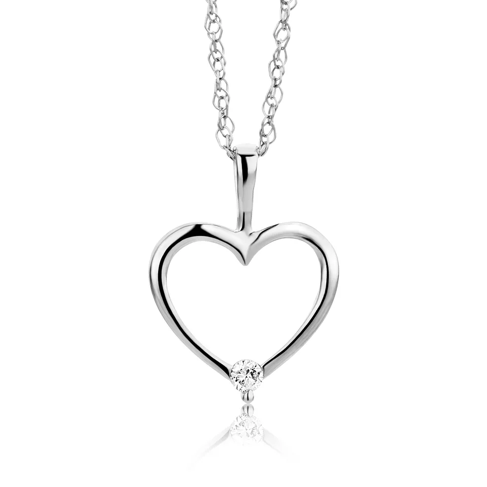 Miore Necklace Collana oro bianco 9kt catena
