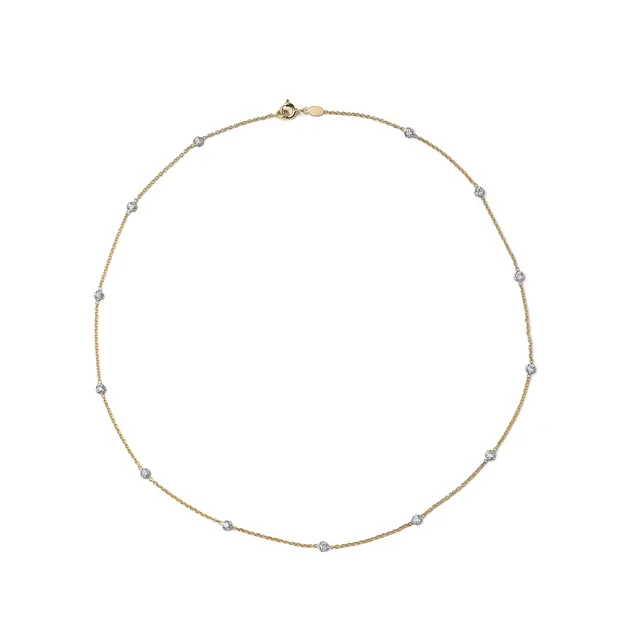 Noi Gioielli Firenze 1873 Unico collana oro giallo station 40 cm