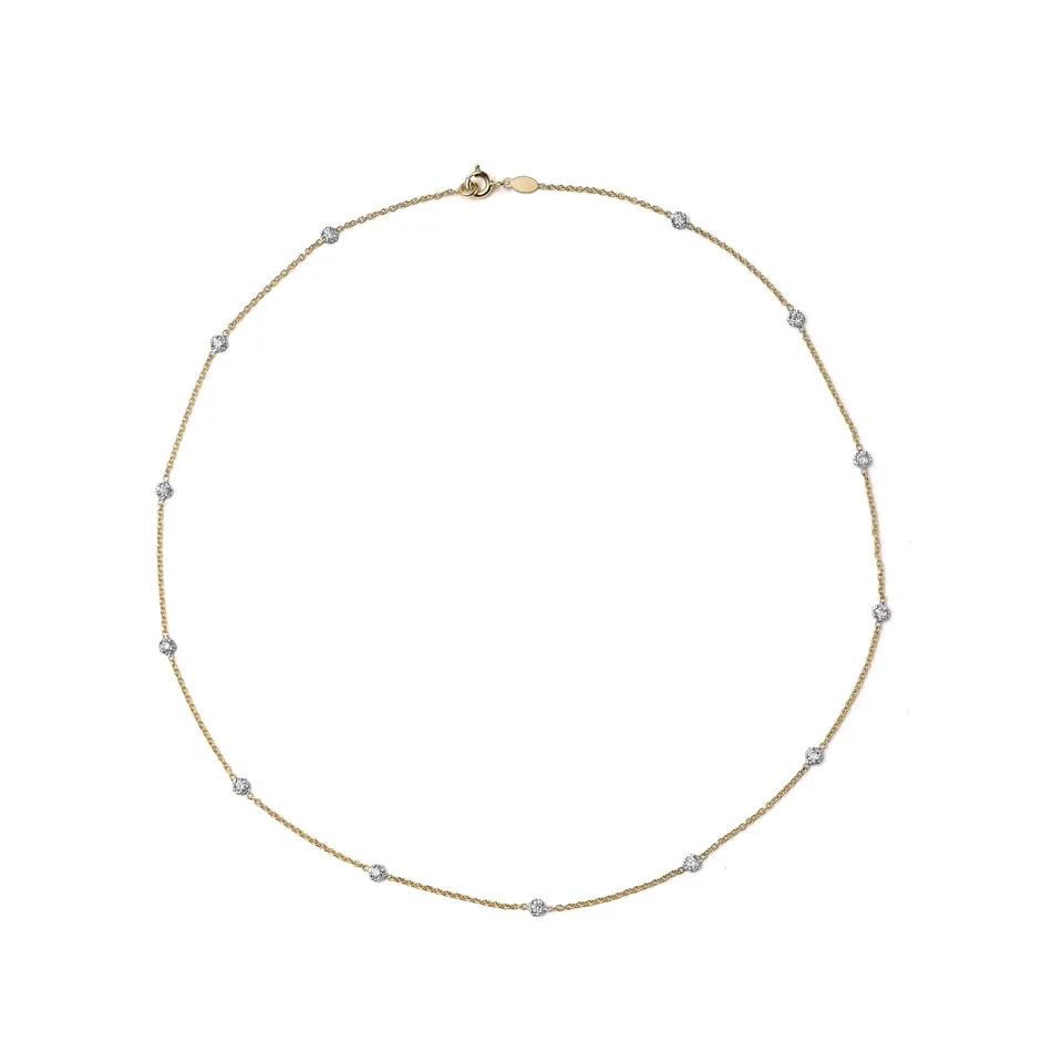 Noi Gioielli Firenze 1873 Unico collana oro giallo station 40 cm