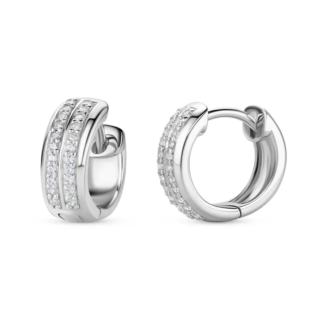 Miore orecchini argento 925 zirconia cubica