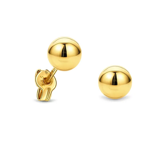 Miore Orecchini Oro Giallo 14Kt 585
