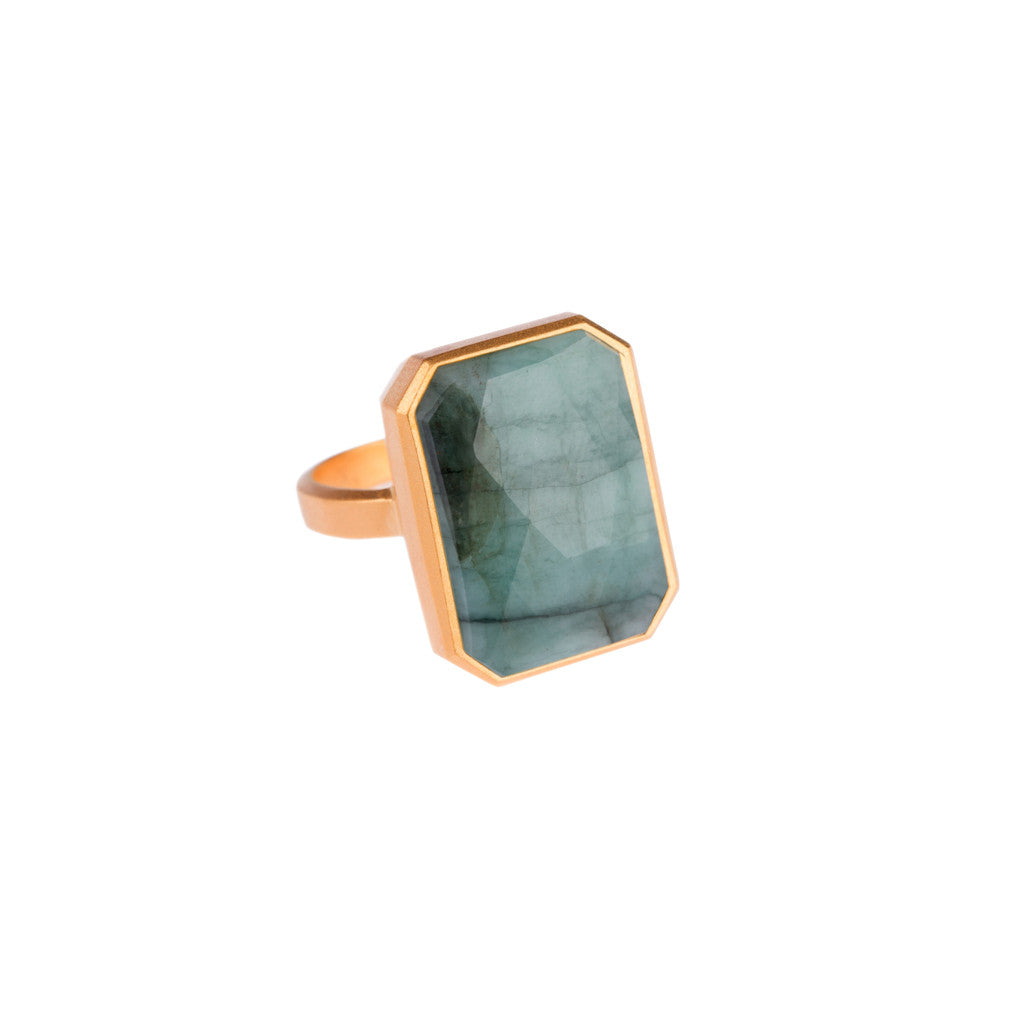 Ringly Luxe Into The Woods anello smart 6 smeraldo