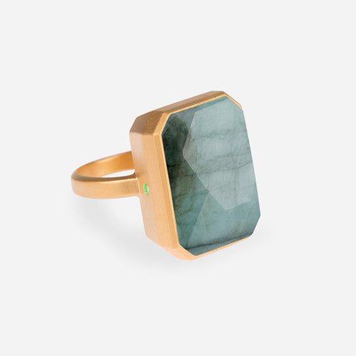 Ringly Luxe Into The Woods anello smart 6 smeraldo