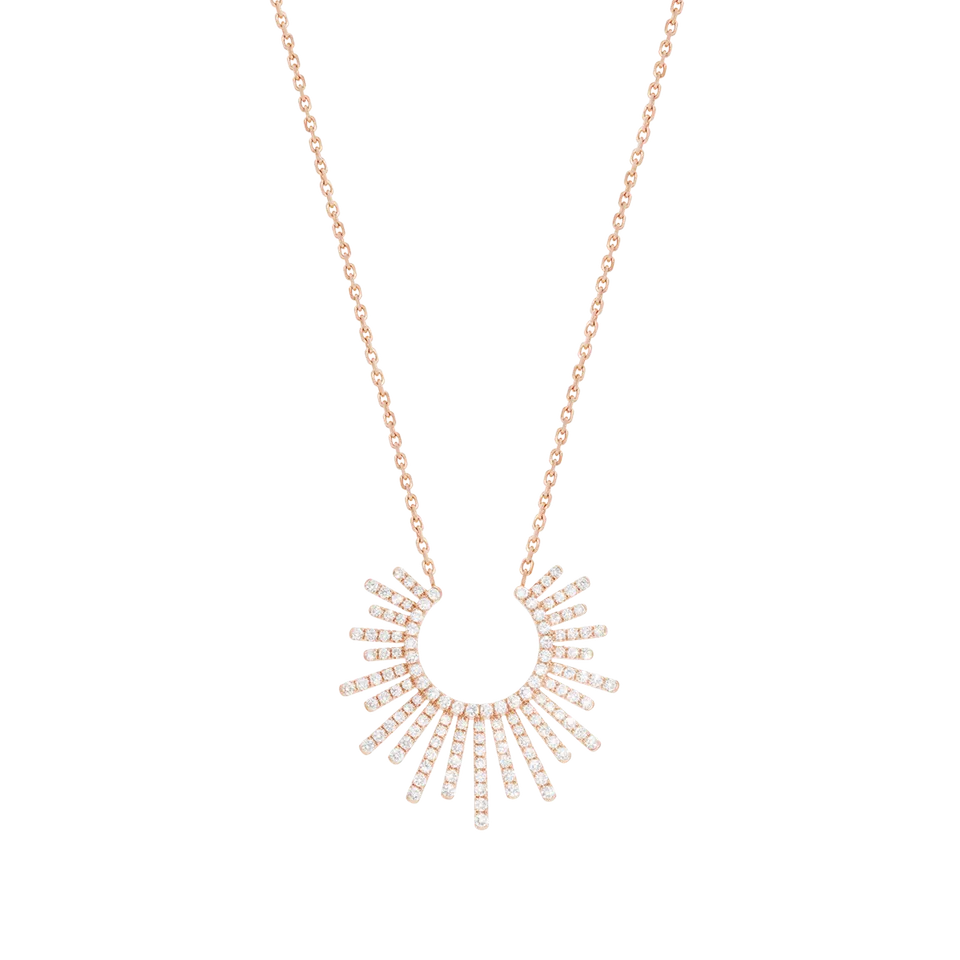 Korloff Divine Fougue JDFP01 collana oro rosa diamanti