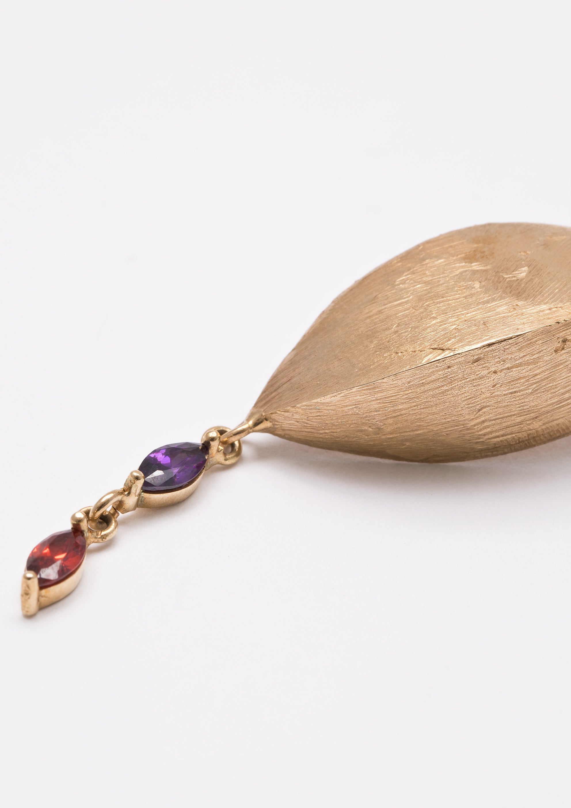 Voodoo Jewels Bold Shapes Evan orecchini bronzo giallo pietre