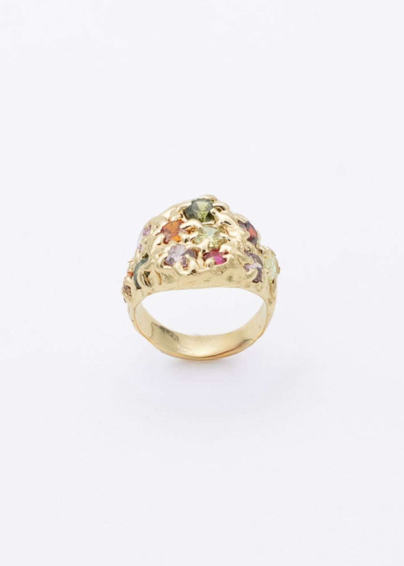 Voodoo Jewels Bold Shapes Solstizio chevalier bronzo dorato